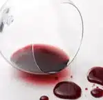 Wine stain on mattress