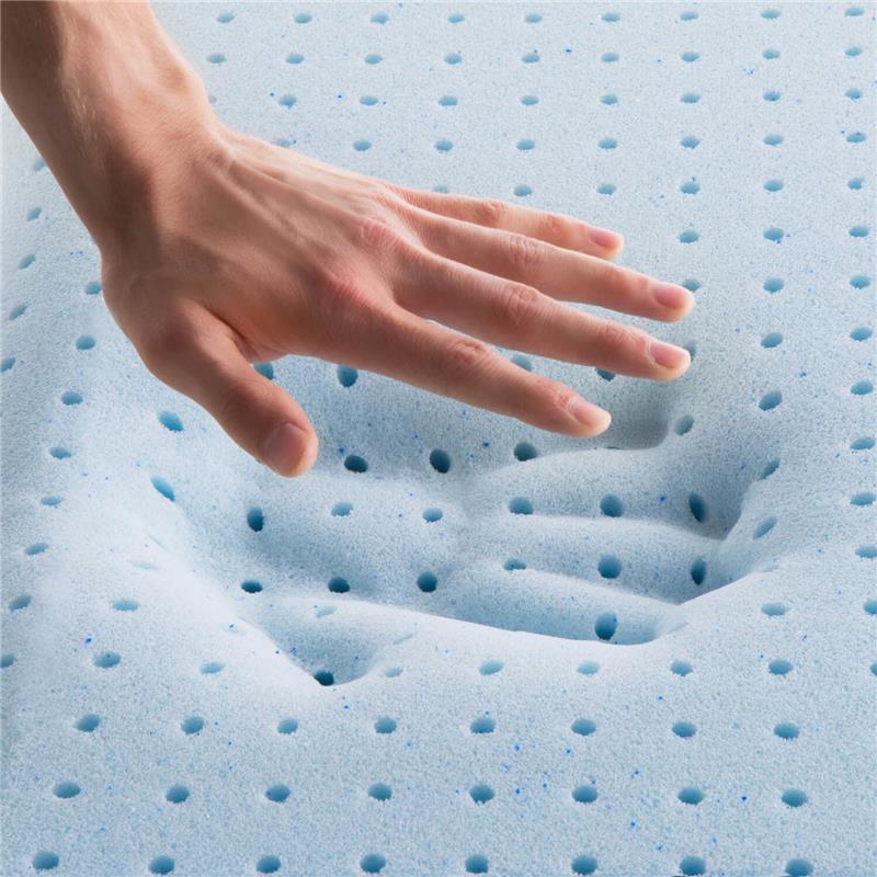 Hand pressing liquid gel pillow
