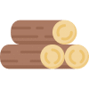 Natural wood icon