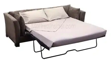 RV bedroom interior night