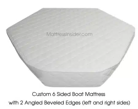 Custom boat mattress