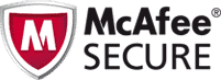 McAfee Secure trust badge