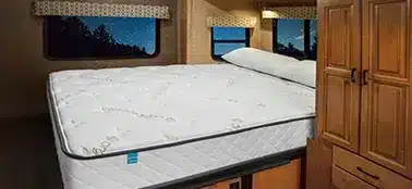 Natural Latex RV Mattress in Bedroom