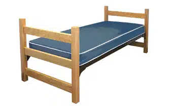 Specialty Mattress on Wood Frame