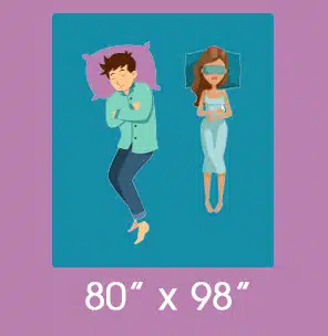 Texas King Bed Size Icon