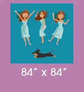 Wyoming King Bed Size Icon