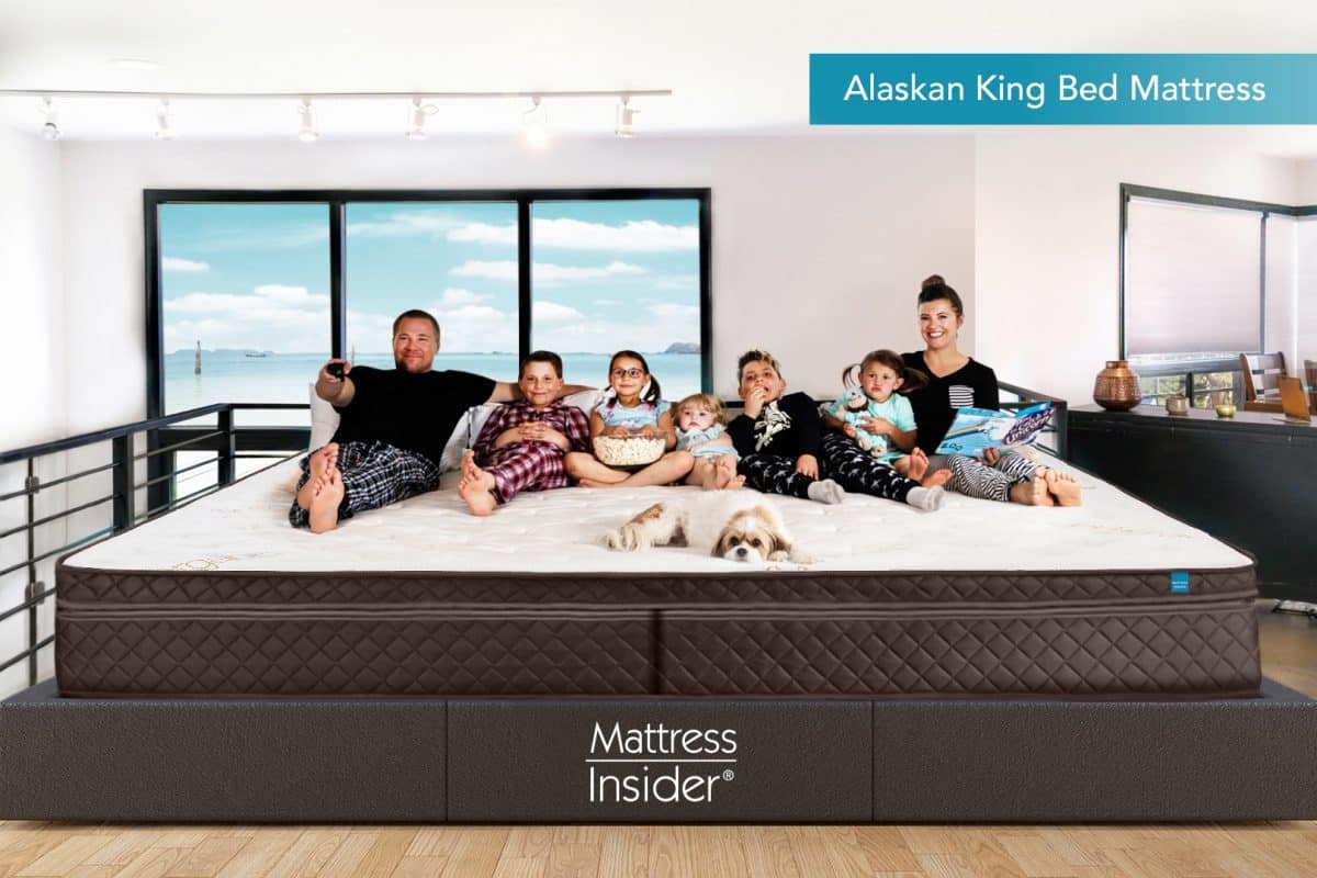 Alaskan King Bed Mattress with Family