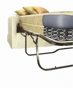 Sleeper sofa air mattress frame