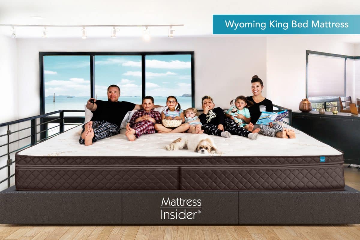 Wyoming King Bed Mattress with Family