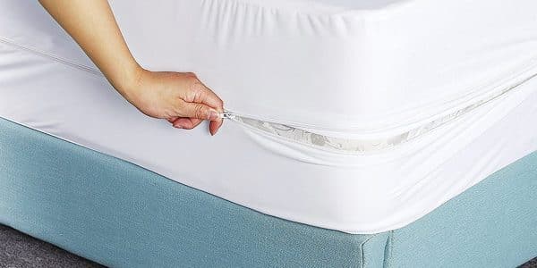 Custom mattress encasement zipper install