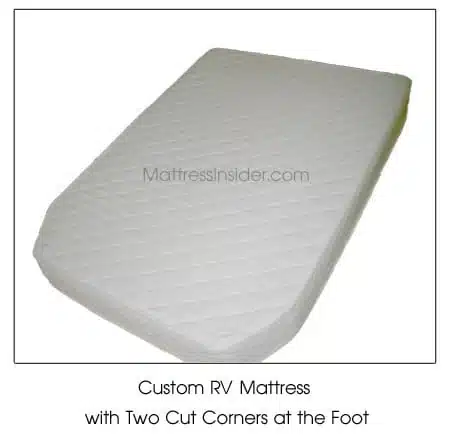 Custom Cut Corner RV Mattress