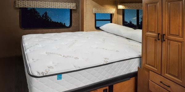 8.5" Natural Latex RV Mattress with Organic Cotton