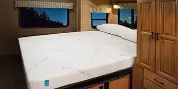 Sedona RV mattress in bedroom