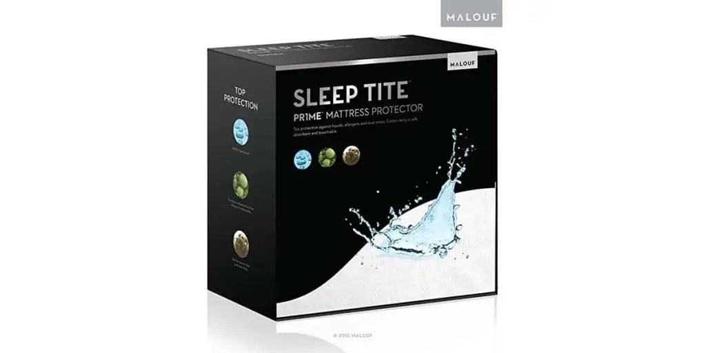 Sleep Tite mattress protector product box