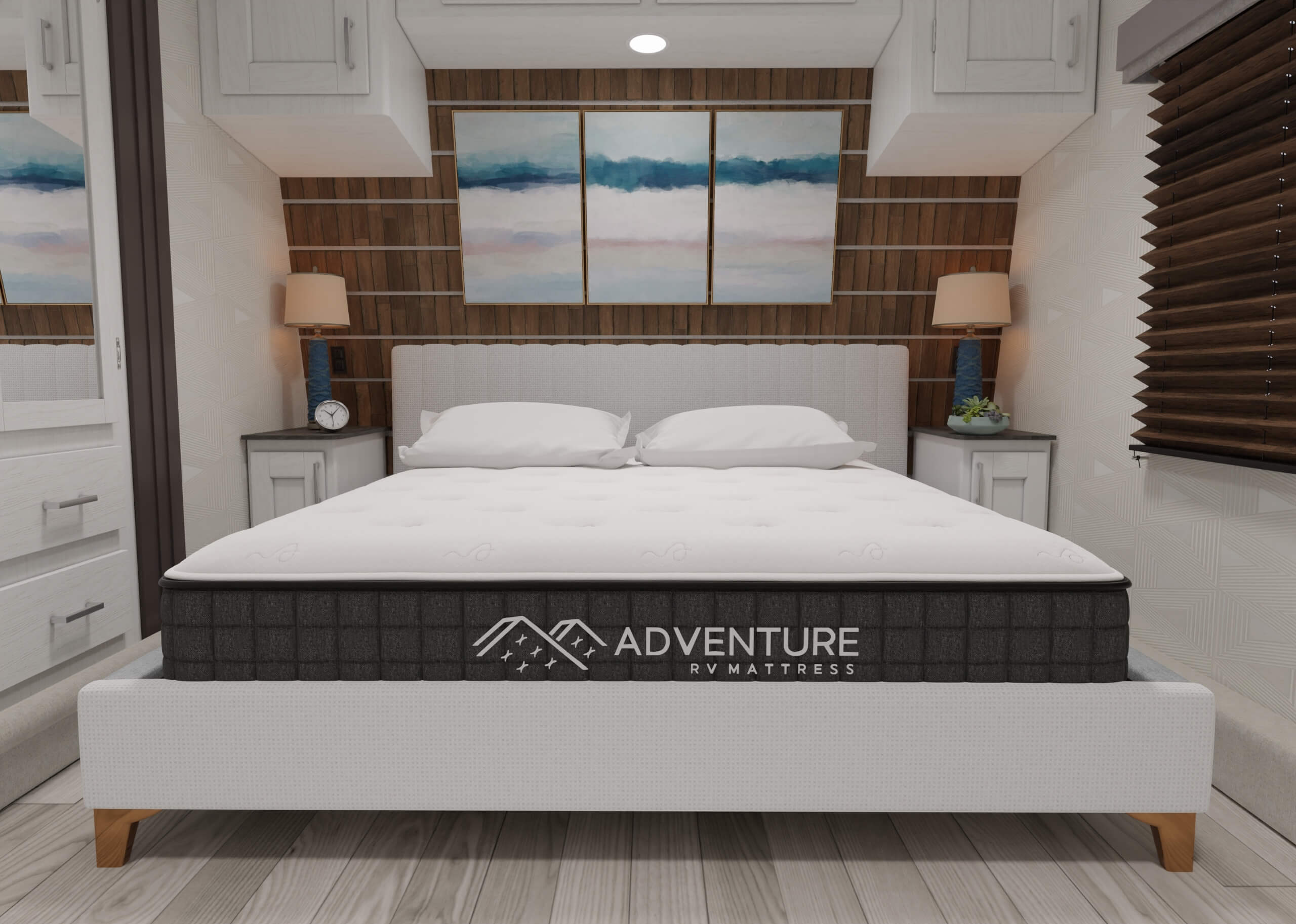 Adventure Plus RV mattress bedroom view
