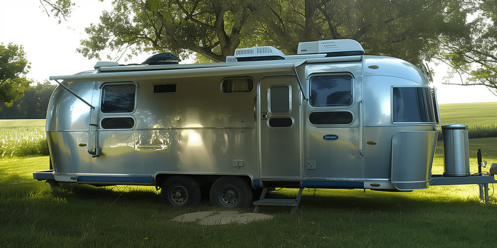 Airstream Excella luxury travel trailer