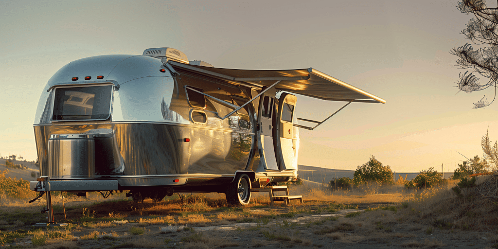 Airstream Land Yacht vintage trailer
