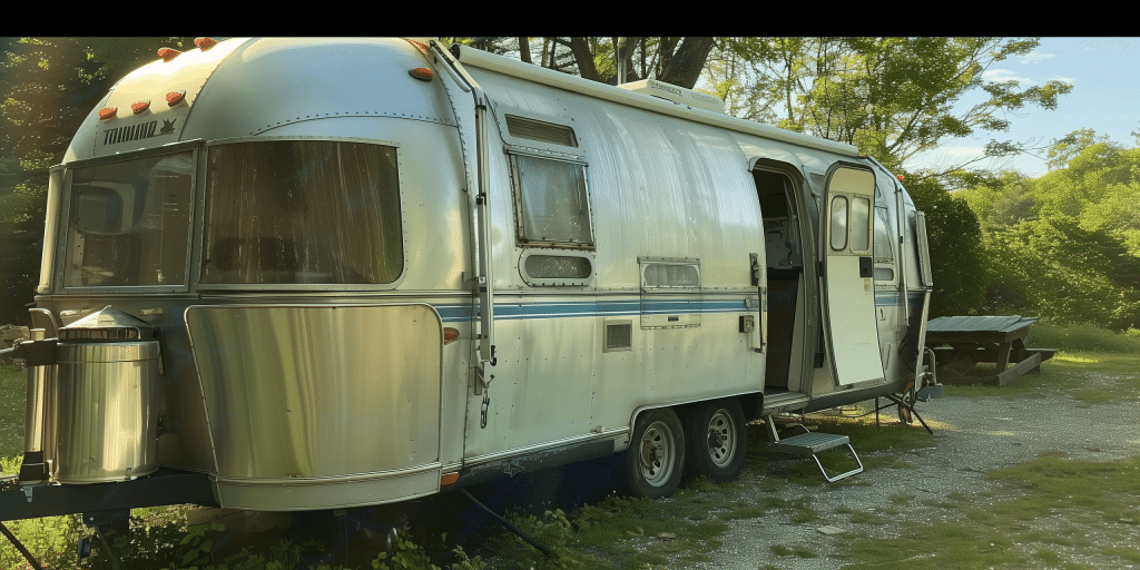 Airstream Limited RV trailer exterior