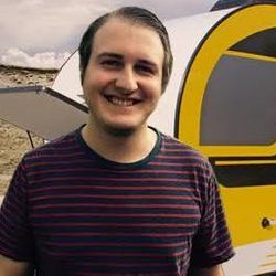 Cameron RV blogger headshot with RV