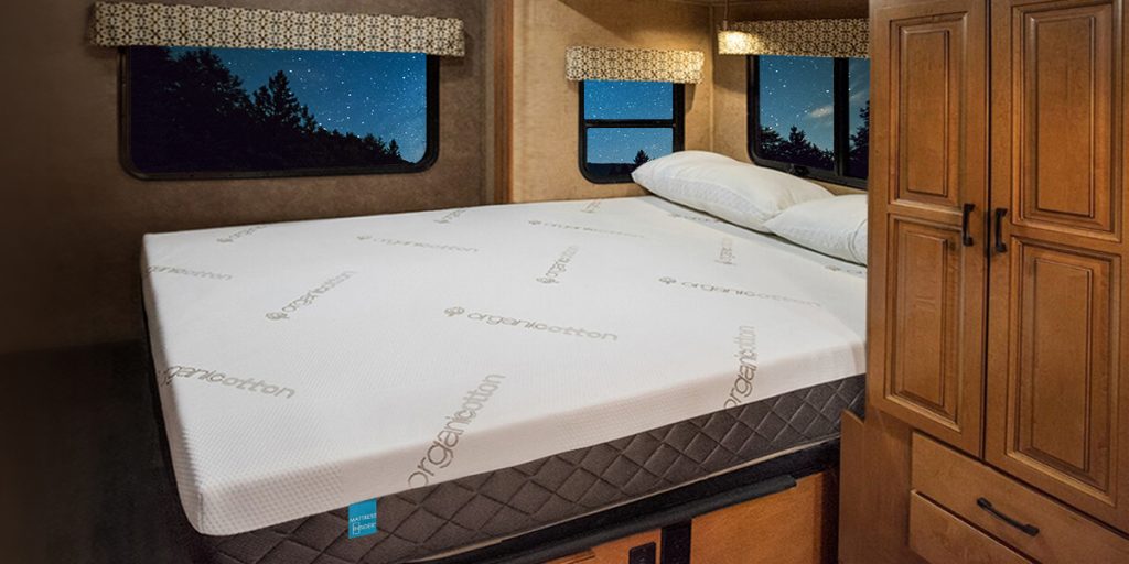 Luxury gel foam RV mattress night bedroom