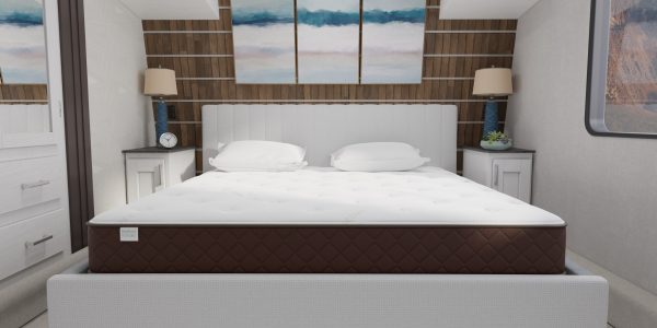 Park Meadow RV mattress foot closeup
