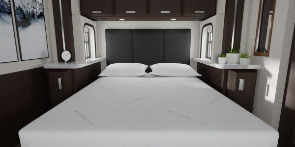 Sedona RV mattress foot view