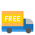 Free delivery icon